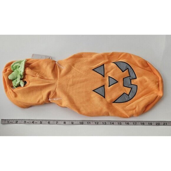 NEW Reflective Jack-O Lantern Dog Pet Halloween Costume Medium (Up to 40 lbs) - Picture 4 of 7